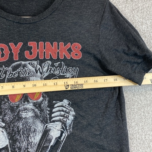 Cody Jinks short sleeve tee S Must be the Whiskey cowboy rodeo skeleton outlaw - Picture 3 of 6